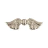 Engelsflügel, Design 2, 2,3cm, hellgold, 20 Stück