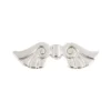 Engelsflügel, Design 2, 1,9cm, silber, 30 Stück