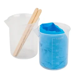 Epoxidharz, 500ml Harz, 500ml Härter, inkl. 1 Paar Einweghandschuhe, 2 Holzspatel und 2 Messbecher