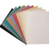 30er Grußkarten-Set, "Borneo", C6, 10 Farben