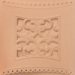 10er Grußkartenset Deluxe, "Prinzess", 16x16cm, lachs