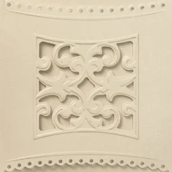 10er Grußkartenset Deluxe, "Prinzess", 16x16cm, creme