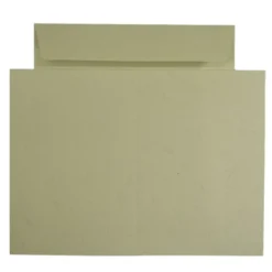 10er Grußkarten-Set, Lederprägung, C6, inkl. Umschläge, beige