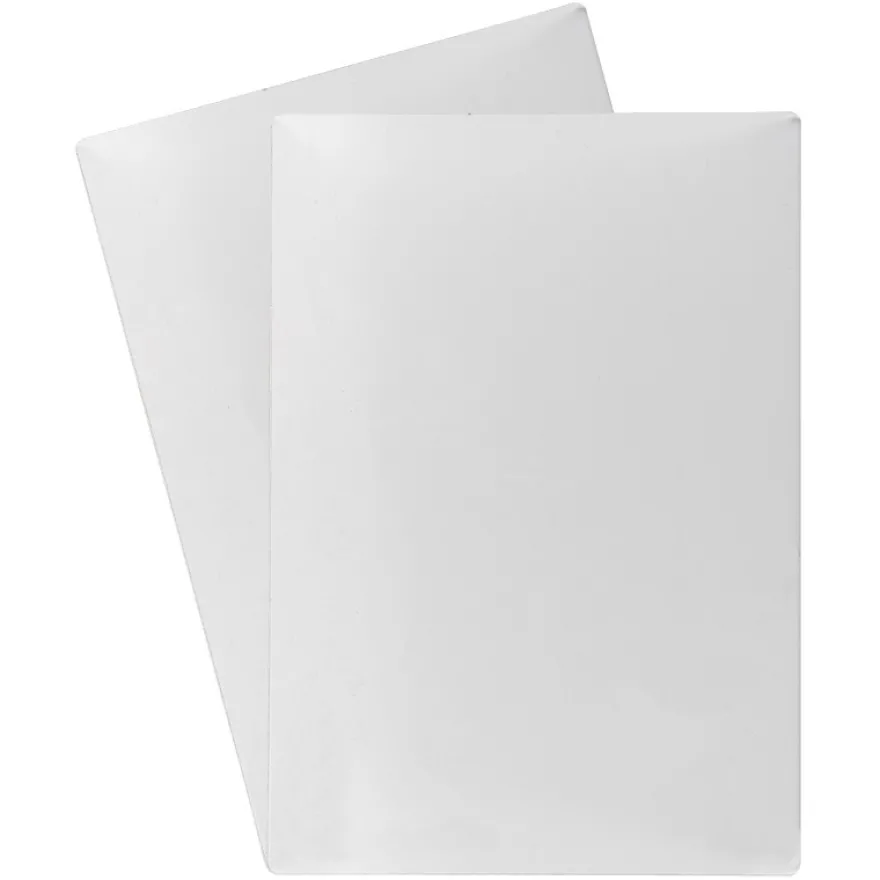 Ersatzplatten, für die Präge- & Stanzmaschine "Stanzfee", transparente Schneideplatte, 2 Stück