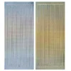 10er Sticker Set, Linien, 5mm, verschiedene Farben und Folien