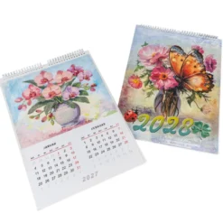 ExklusivBox: Diamond-Painting-Wandkalender für 2027 & 2028, 4-teilig