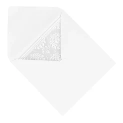 Exquisit-Grußkarten, Ornamentik, geprägt, Perlmutt, 16cm x 16cm, inkl. Umschläge, 20-teilig
