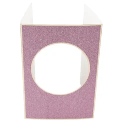3-Fach-Grußkarten, Passepartout, Kreis, B6, 5 versch. Farben, inkl. Umschläge, 10 Stück