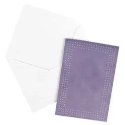 Fadengrafik-Grußkarten, Soft-Marmor, 11,5cm x 16,5cm, 300g/m², 10 Farben, inkl. Umschläge, 20-teilig