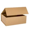 Faltbox mit Magnetverschluss, 21cm x 17,3cm x 8,2cm, 1200 g/m², Kraftpapier