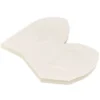 Faltelemente, Sternenblüte 1, für 5 Sternenblüten, Perlmuttpapier, creme, 120g/m², 40 Stück