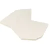 Faltelemente, Sternenblüte 2, für 5 Sternenblüten, Perlmuttpapier, creme, 120g/m², 40 Stück