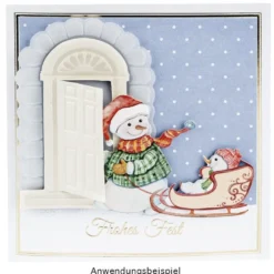 Faltpapiere, Duo-Design 35, 10cm x 15cm, Punkte/hellblau, 50 Stück