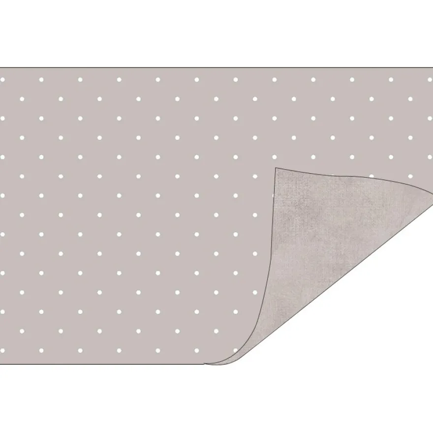Faltpapiere, Duo-Design 34, 10cm x 15cm, Punkte/grau, 50 Stück