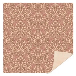 Faltpapiere, Duo-Design 4, 110 g/m², Ornamente/apricot, 150 Stück
