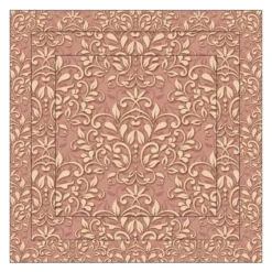 Faltpapiere, Duo-Design 4, 110 g/m², Ornamente/apricot, 150 Stück