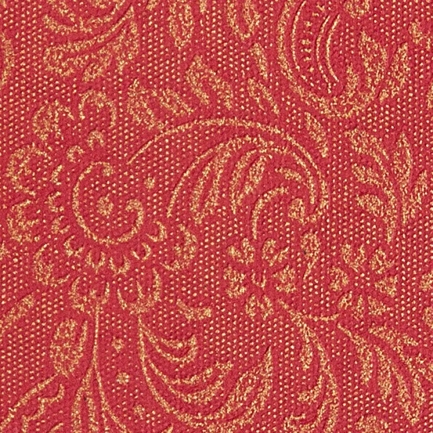 Faltpapiere "Nova 2", 10x15cm, 50 Stück, rot-gold