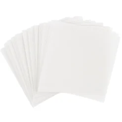 Faltpapiere, transparent, 20cm x 20cm, 110 g/m², weiß, 100 Stück