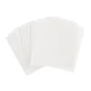 Faltpapiere, transparent, 10cm x 10cm, 110 g/m², weiß, 100 Stück