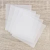 Faltpapiere, transparent, 15cm x 15cm, 110 g/m², weiß, 100 Stück