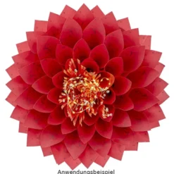 Faltpapiere, transparent, Hirsche, 10cm x 10cm, 110 g/m², rot/gold, 100 Stück