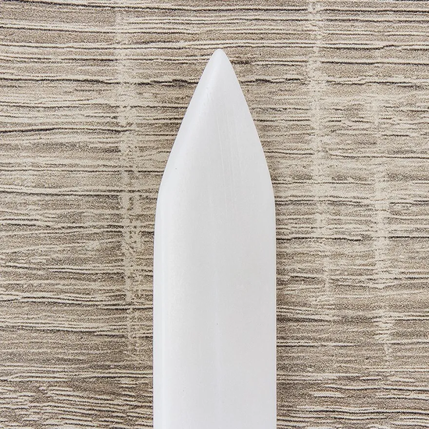 Falzbein aus Knochen, 15cm x 2cm, abgerundete Spitze