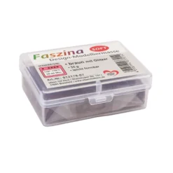 Faszina Soft, Design-Modelliermasse, braun mit Glitzer, 55g, leicht formbar, ofenhärtend