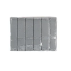 Faszina Soft, Design-Modelliermasse, anthrazit mit Glitzer, 55g, leicht formbar, ofenhärtend