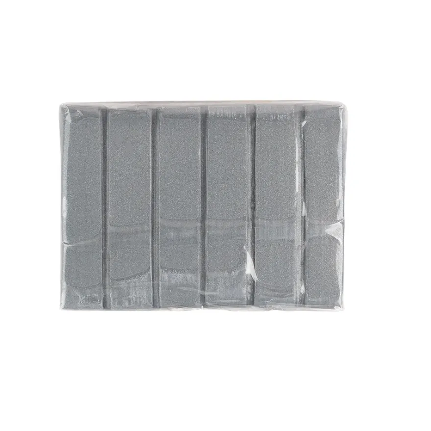 Faszina Soft, Design-Modelliermasse, anthrazit mit Glitzer, 55g, leicht formbar, ofenhärtend
