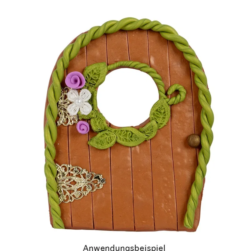 Faszina Soft, Design-Modelliermasse, kupfer mit Glitzer, 55g, leicht formbar, ofenhärtend