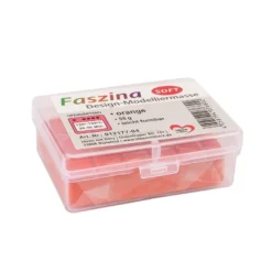 Faszina Soft, Design-Modelliermasse, orange, 55g, leicht formbar, ofenhärtend