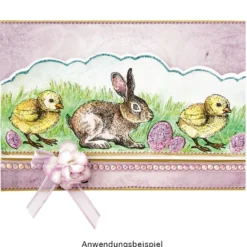 Feinkontur-Stempel, einzelne Motive auf Trägerfolie, Ostern
