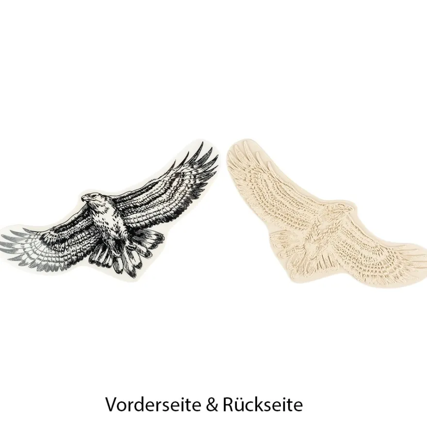 Feinkontur-Stempel, 15 x 15 cm, Adler