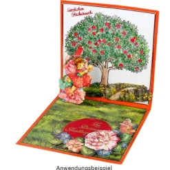 Feinkontur-Stempel, 15 x 15 cm, Baum