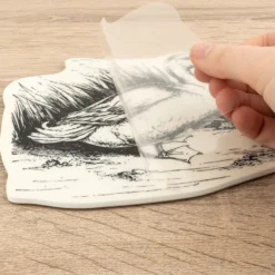 Feinkontur-Stempel, 15 x 15 cm, Ente