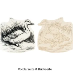 Feinkontur-Stempel, 15 x 15 cm, Ente