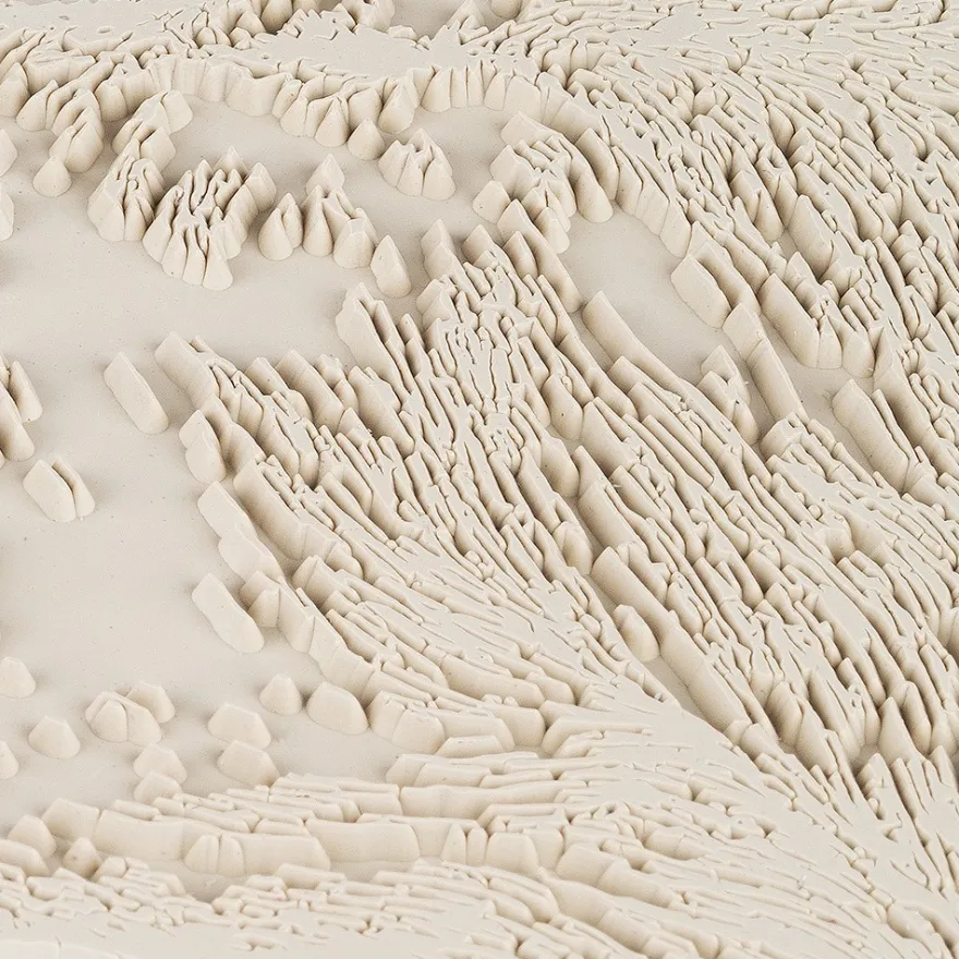 Feinkontur-Stempel, 15 x 15 cm, Wolf