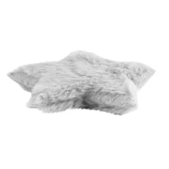 Fell-Sterne, Ø 11cm, taupe, 2 Stück