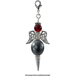 Filigrane Engelsflügel, Design 7, 3,7cm, silber, 10 Stück