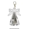 Filigrane Engelsflügel, Design 5, 1,9cm, silber, 30 Stück