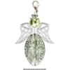 Filigrane Engelsflügel, Design 7, 3cm, silber, 15 Stück