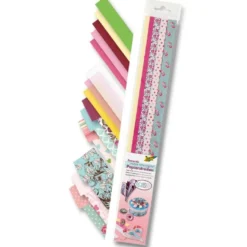 Folia Papierstreifen, Romantik, 50 cm, 168 Stück