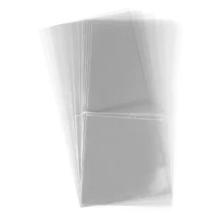 Folien-Grußkarten, 11,7cm x 11,7cm, transparent, 130µ, 20 Stück