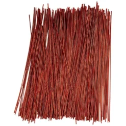 Folienhalme, Ø 2mm, 30cm lang, 40g, rot