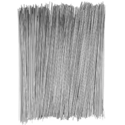 Folienhalme, Ø 2mm, 30cm lang, 40g, silber