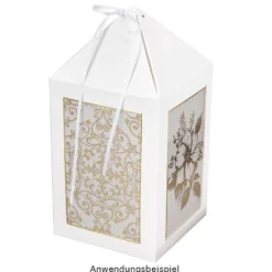 Gel-Klebetransfers & Metallic-Transferfolien, Winterschmuck, 10cm x 30cm, 10 Bogen