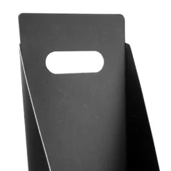 Geschenkboxen für Pflanzen, 11cm x 11cm, 35cm hoch, weiß, schwarz, 6 Stück