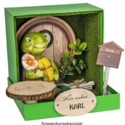 Geschenkboxen, quadratisch, 12 Größen, 6 Farben, 12-teilig
