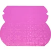 Geschenkbox, Kissen-Form, 22x13x4,5cm, folienkaschiert, pink