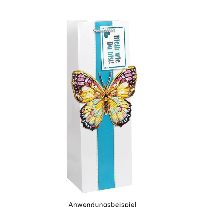 Geschenktaschen für Flaschen, 36cm x 12cm x 10cm, 230g/m², glossy-weiß, 10 Stück